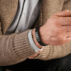 Bracelete Masculino Personalizável com nomes | Especial Dia dos Pais - 40% OFF