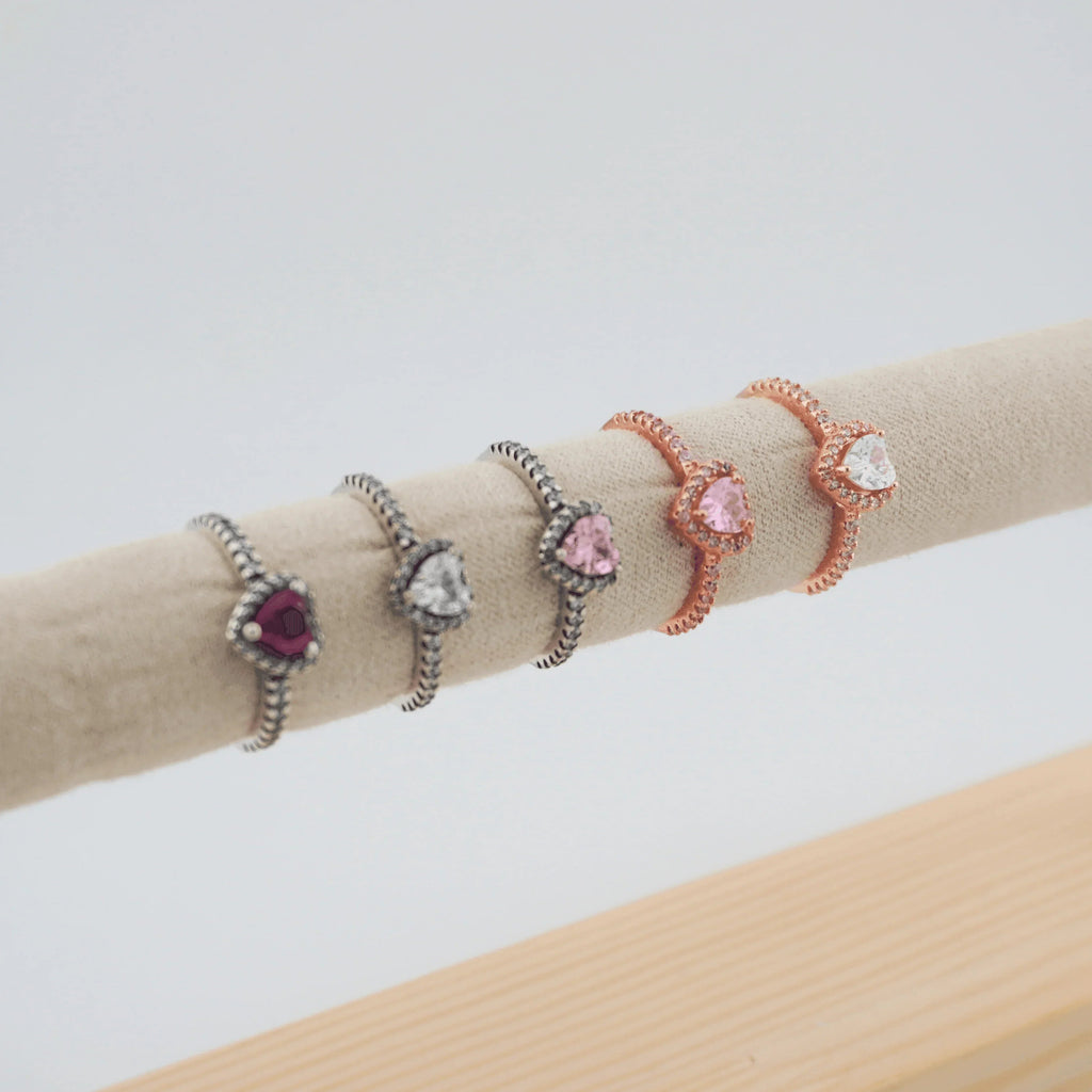 Rotating Forever Rose Box - W/ Promise Ring