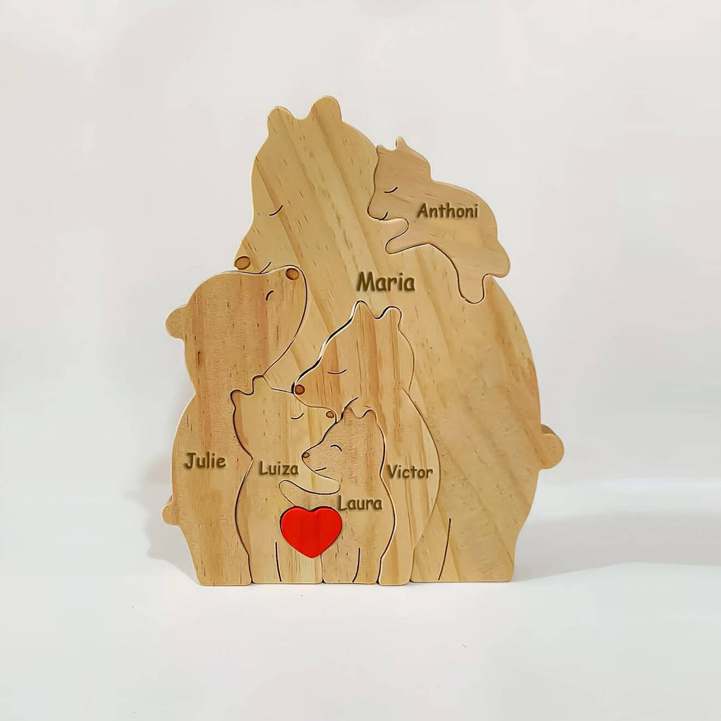 Família de Ursos Personalizáveis - Especial Dia das Mães