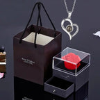 Colar Eu Te Amo 100 Idiomas + Caixa Personalizada