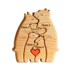 Família de Ursos Personalizáveis - Especial Dia das Mães