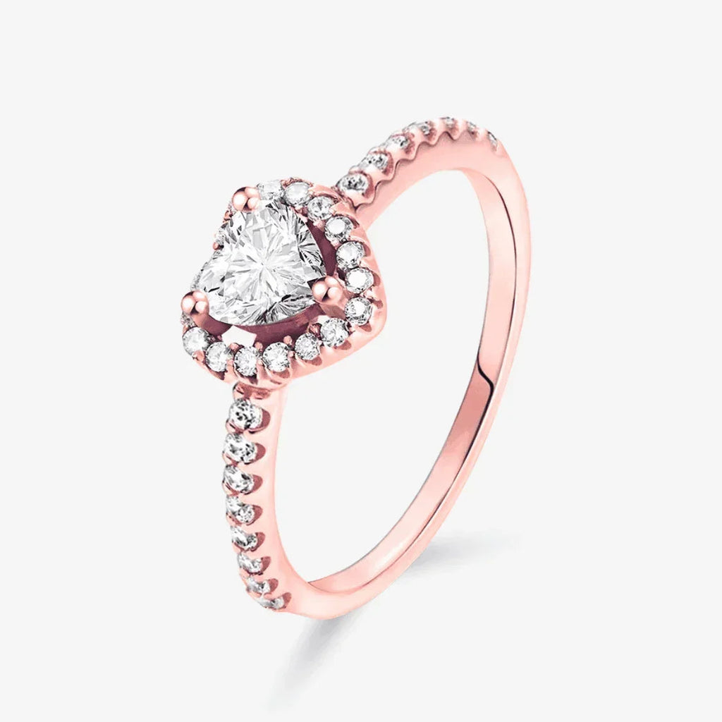 Rotating Forever Rose Box - W/ Promise Ring