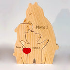 Família de Ursos Personalizáveis - Especial Dia das Mães