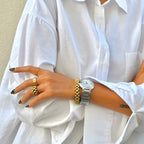 Anel Elos Dourados 18K