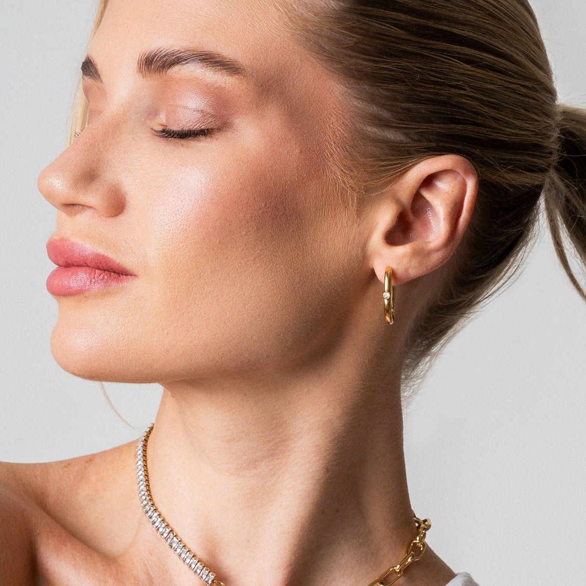 Brincos Sol de Ouro 18K