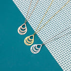 Colar Gota de Amor Personalizado Banhado