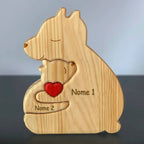 Família de Ursos Personalizáveis - Especial Dia das Mães