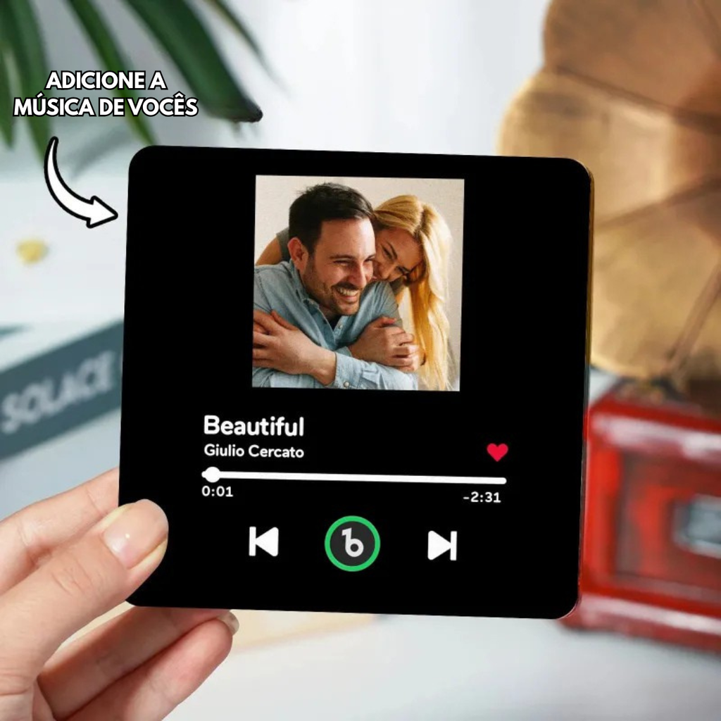Imã Musical Personalizado